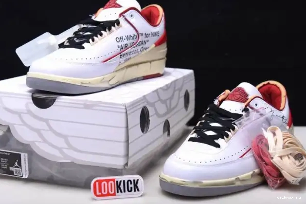 Rep Jordan Low SP Retro DJ4375-106 Red 2 White Off-White 0605